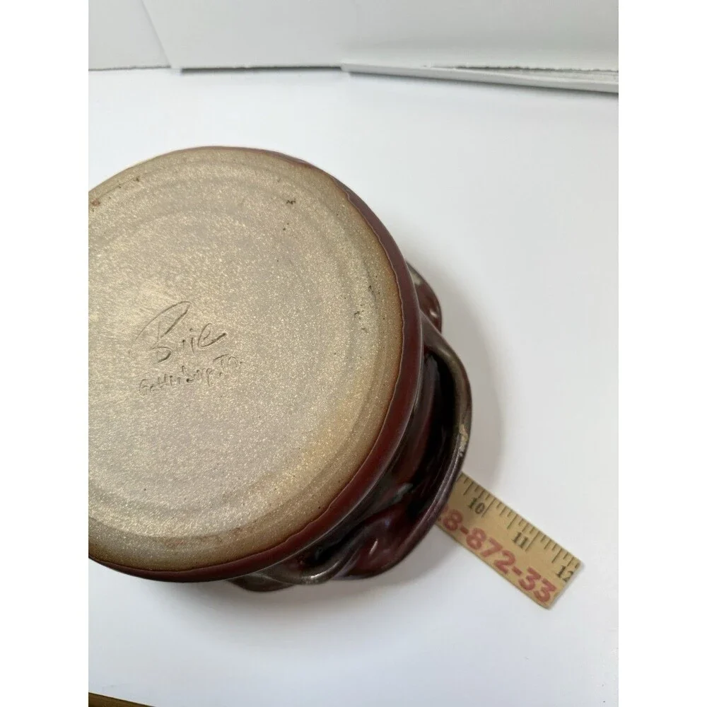 Buie Pottery Baker With 2 Handles 2 Quart Baking Serving Bowl